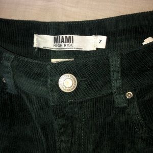 Urban Planet corduroy green pants